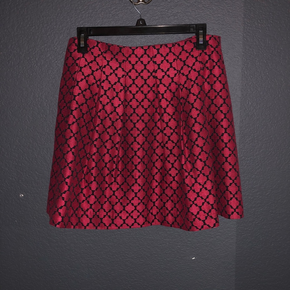 Red skirt
